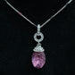 Crystal  Teardrop Pendent  Necklace