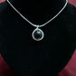 Crystal Halo Pendant  Necklace