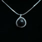 Crystal Halo Pendant  Necklace