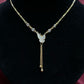 Butterfly  Tassel Necklace