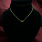Minimal Square Necklace | Geometric Pendant Necklace for Women
