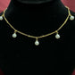 Gold-Tone Pearl Drop Necklace | Elegant Pearl Pendant for Women