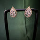 Multi-Stone Crystal Teardrop Earrings
