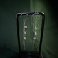 Floating Crystal Chain Drop Earrings