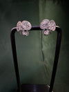 Layered Ornate Crystal Statement Earrings