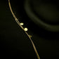 Gold Tone Multi-Stone Chain Bracelet